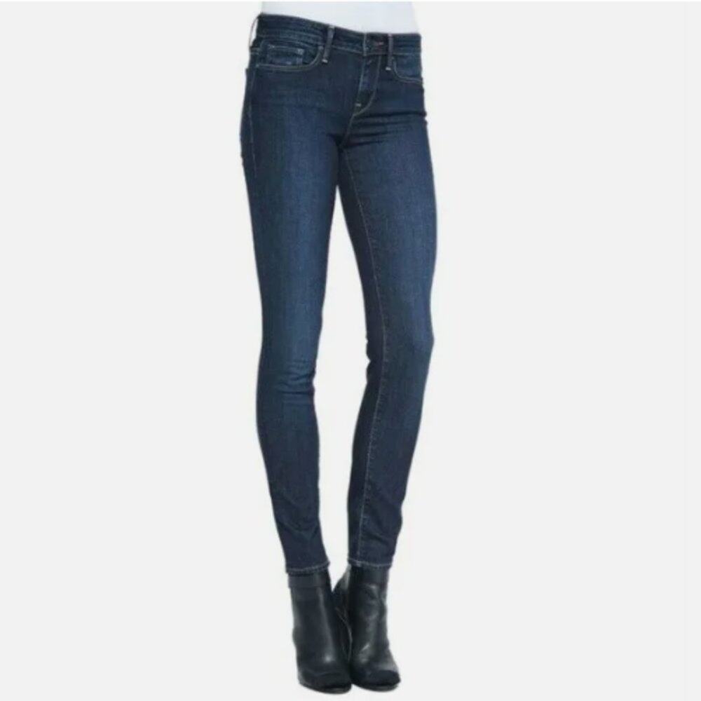 Vince Women's Dylan Skinny Jeans Dark Wash Size 27